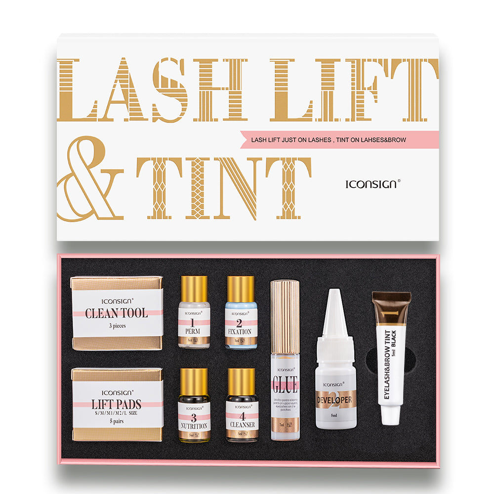 Cozy ICONSIGN Lash Lift EyeLash Eyebrow Dye Tint Kit Lashes Perm Set Brow Lamination Makeup Tools