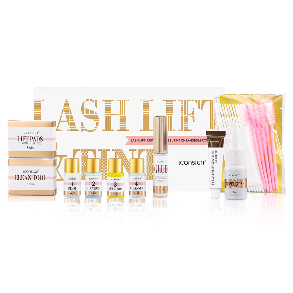 Cozy ICONSIGN Lash Lift EyeLash Eyebrow Dye Tint Kit Lashes Perm Set Brow Lamination Makeup Tools