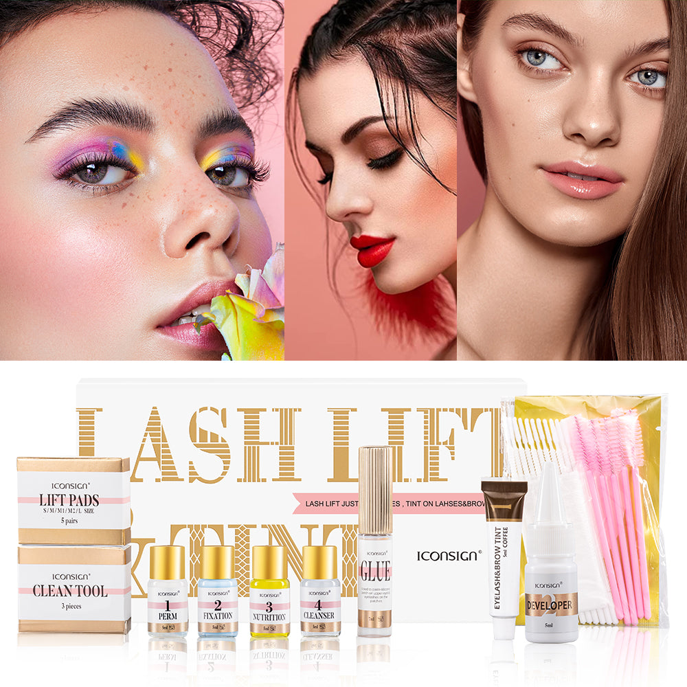 Cozy ICONSIGN Lash Lift EyeLash Eyebrow Dye Tint Kit Lashes Perm Set Brow Lamination Makeup Tools
