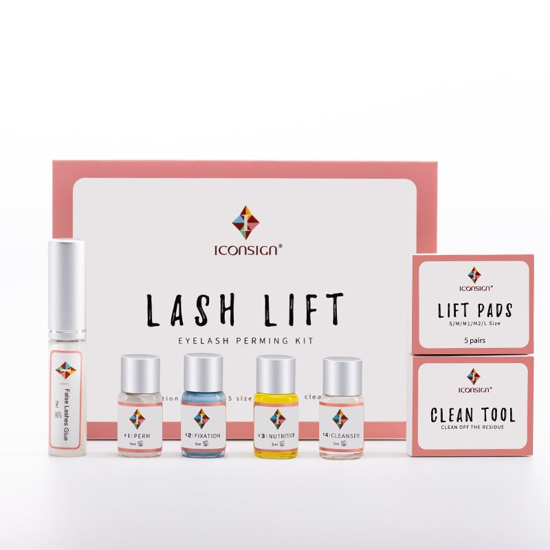 Cozy Lash Lift Kit Lash Lifiting Eyelash Perming Kit Lash Curling Enhancer Eyes Makeup Tools